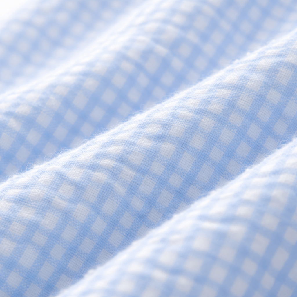 Blue Kitty Print Casual Coord Set (3-Piece)