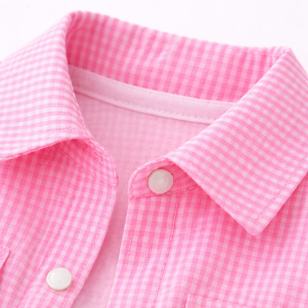 Candy Pink Kitty Print Casual Coord Set (3-Piece)