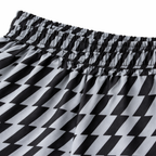 Girls electric bolt black and blue cotton pajamas, comfortable trousers with a fun bolt pattern, by lilcubspk.