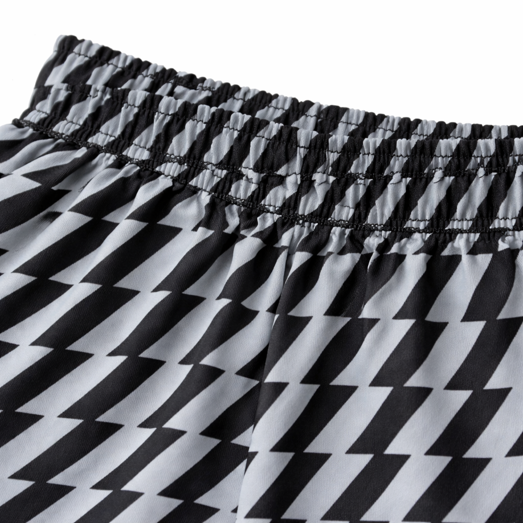 Girls electric bolt black and blue cotton pajamas, comfortable trousers with a fun bolt pattern, by lilcubspk.
