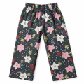 Girls floral bloom dark grey cotton pajamas with comfortable fit, featuring a charming floral pattern from lilcubspk.