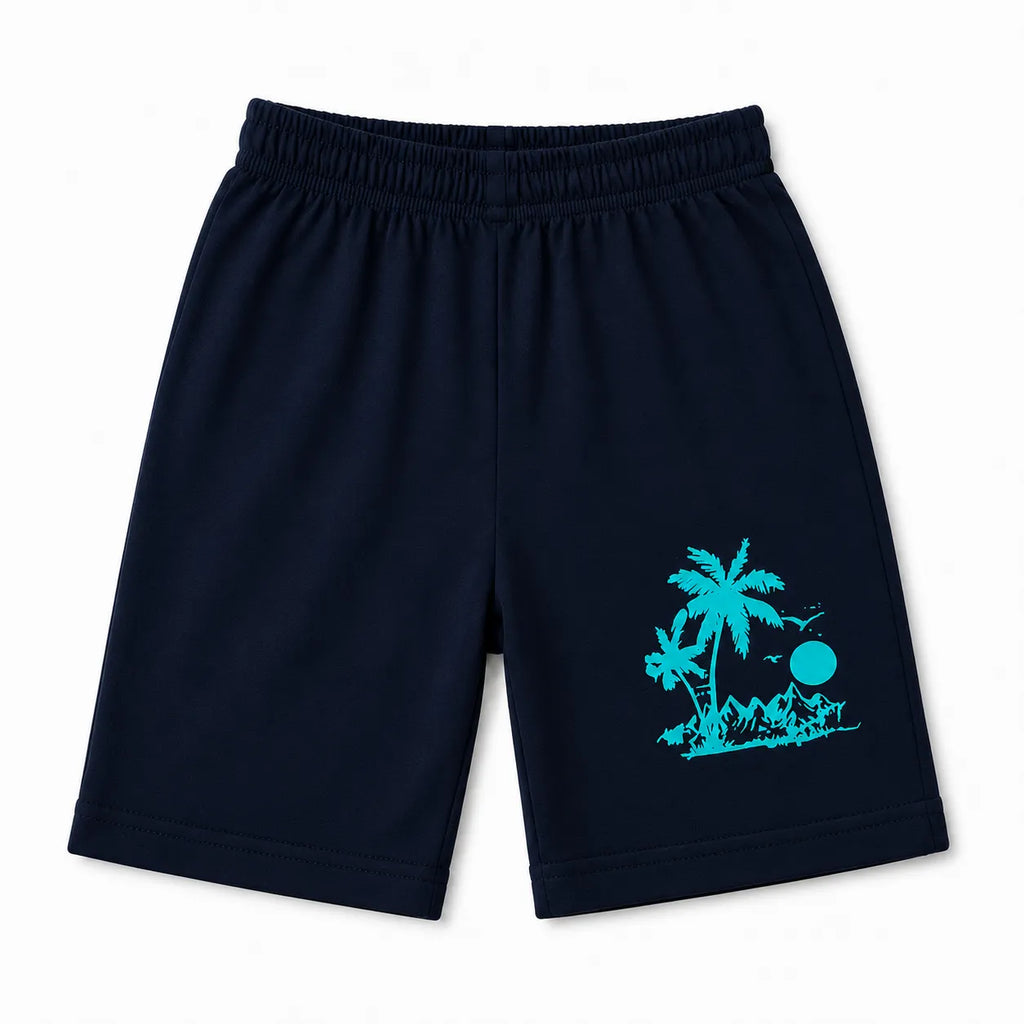 Boys Navy Blue Sunshine Summer Coord Set (2 Piece) Age 1 - 12 Years