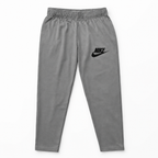 Set of three boys' cotton Nike basic trousers by lilcubspk, showcasing comfortable, casual pants in neutral colors.