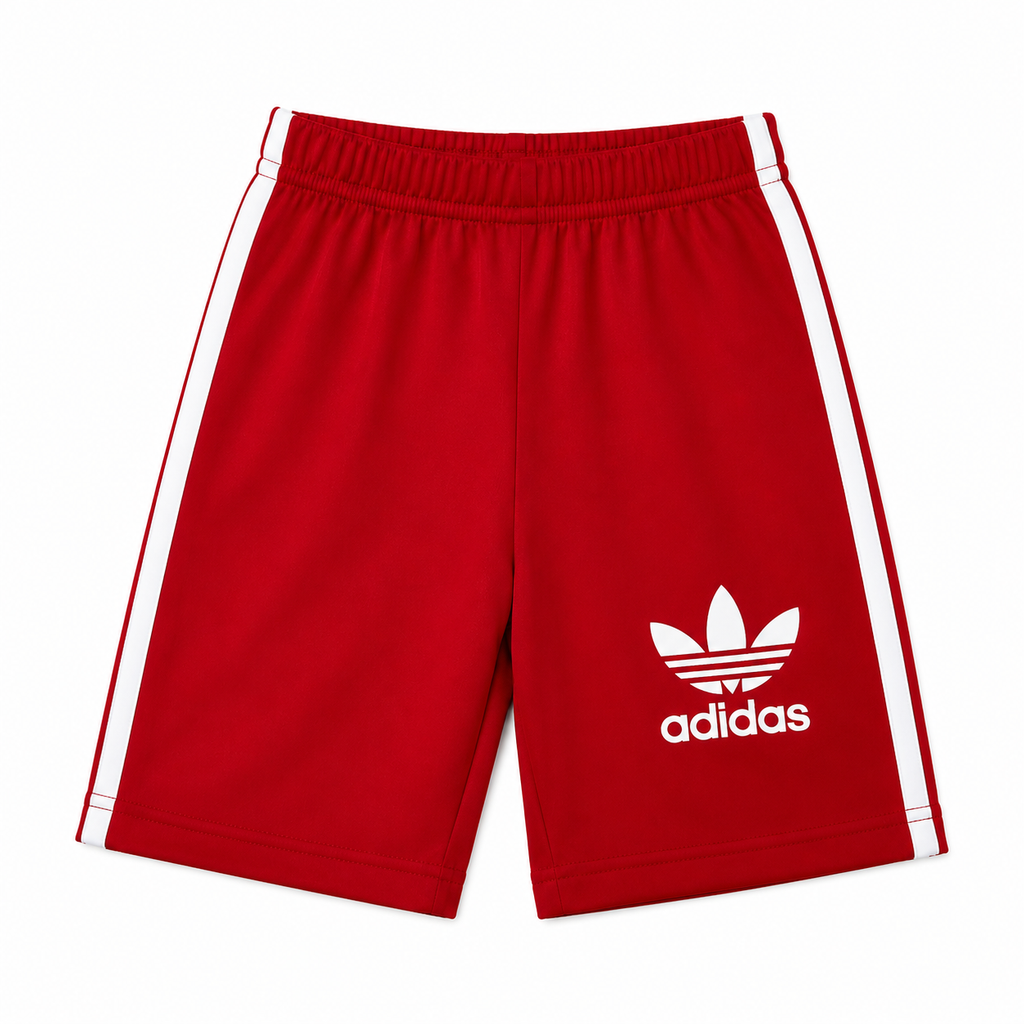 Boys Royal Red Addidas Summer Coord Set (1 - 12 Years)