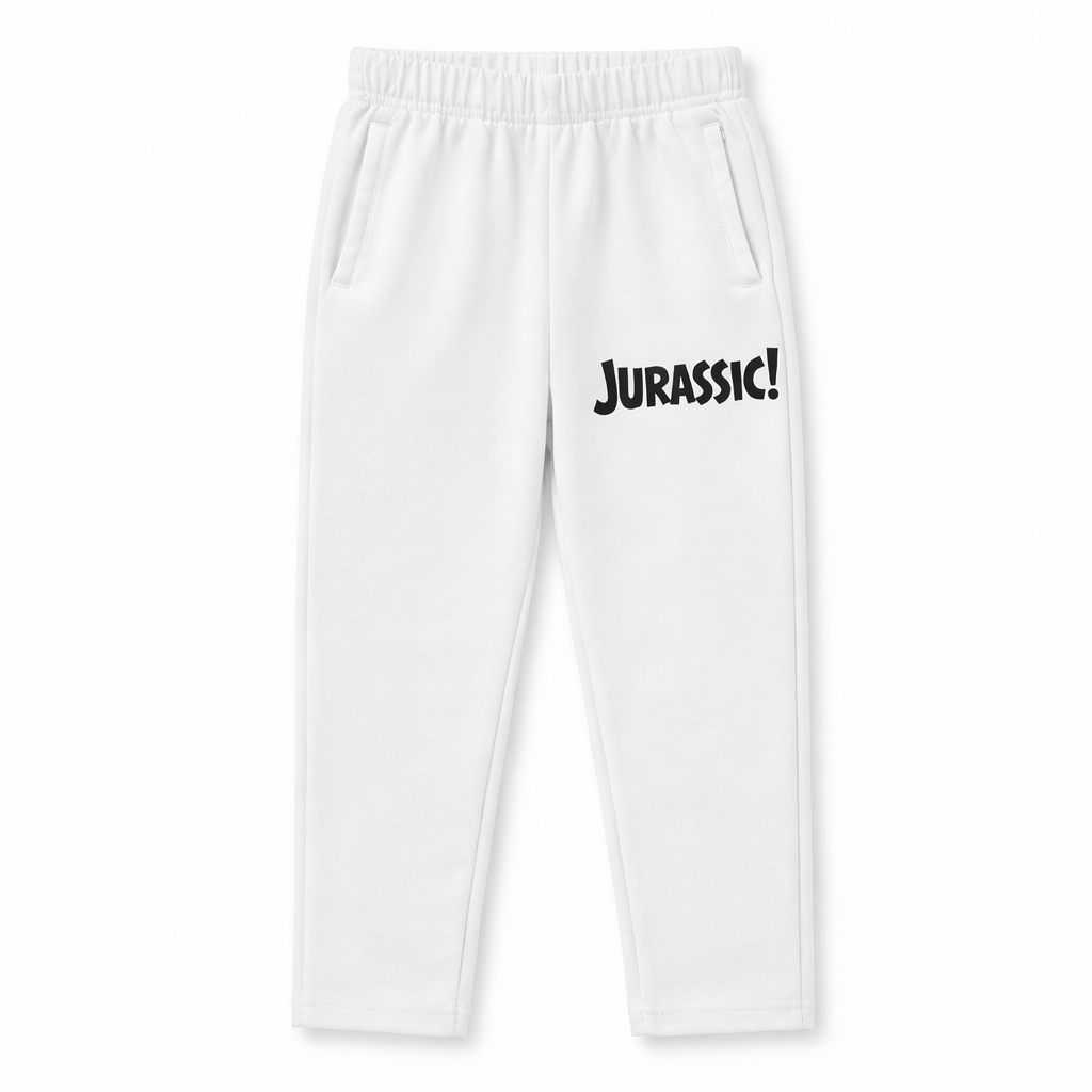 White Jurassic Summer Coord Set (2-Piece)