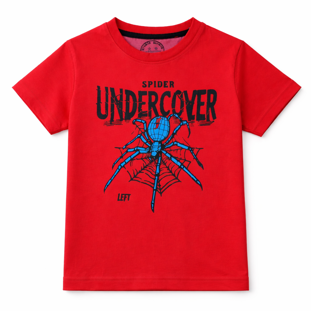 Red Spider Summer Coord Set (2-Piece) - Lil' Cubs