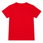 Red Spider Summer T-Shirt from Lil' Cubs coord set, featuring a playful spider design on a vibrant summer t-shirt.