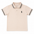 Light Peach Polo T-Shirt (2 - 12 Years) - Lil' Cubs