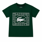 Dark Green Crocodile Summer Coord Set for Boys (1–12 Years) - Lil' Cubs