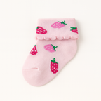 Newborn Anti-Slip Ankle Frilled  Socks – Soft & Stretchy – 0 to 12 Months