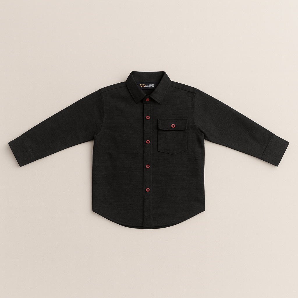 Boys’ Full Sleeves Shirt – Size Chart (5 to 10 Years)