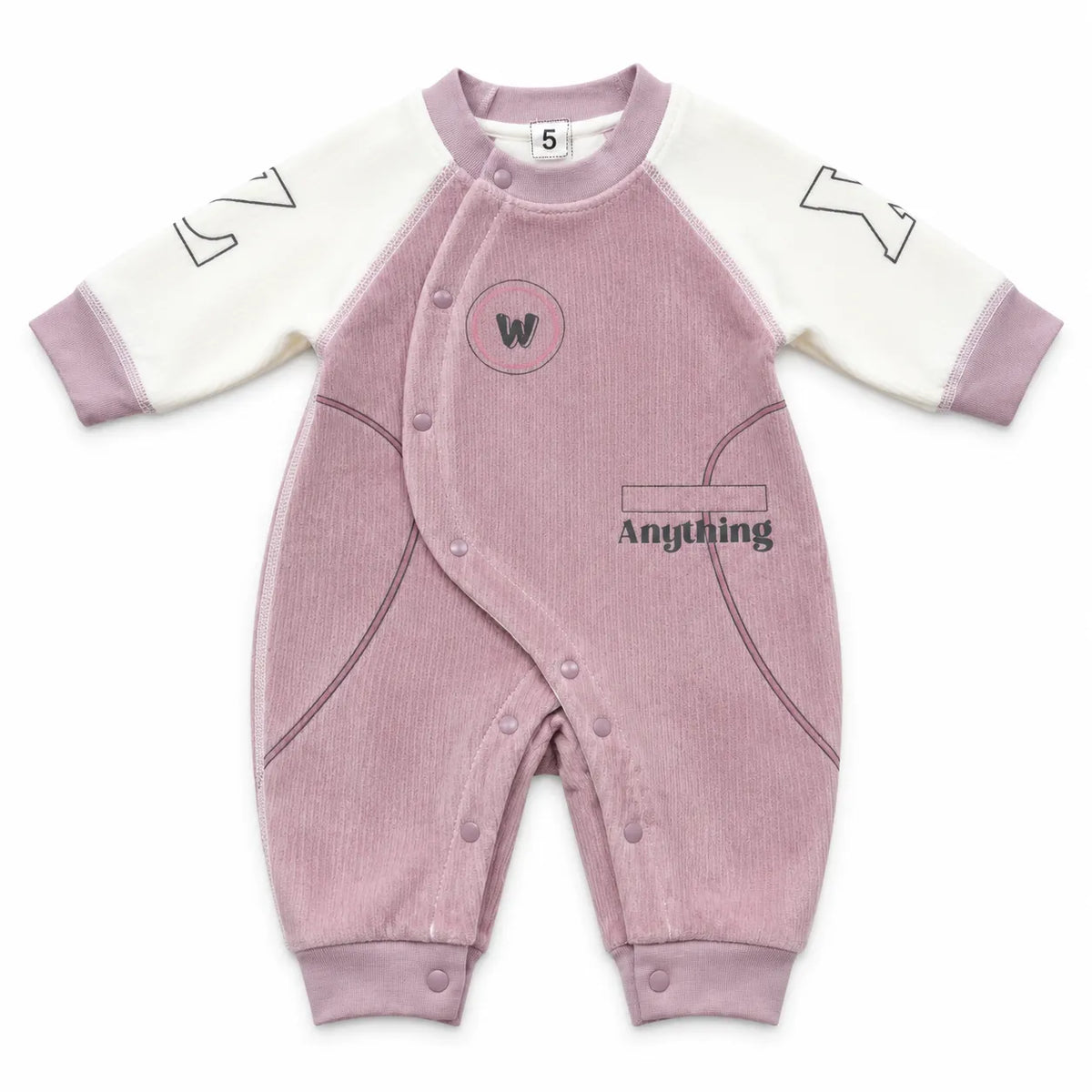 Girls Winter Imported Dust Rose Anything Romper (Size 0 - 6 Months)