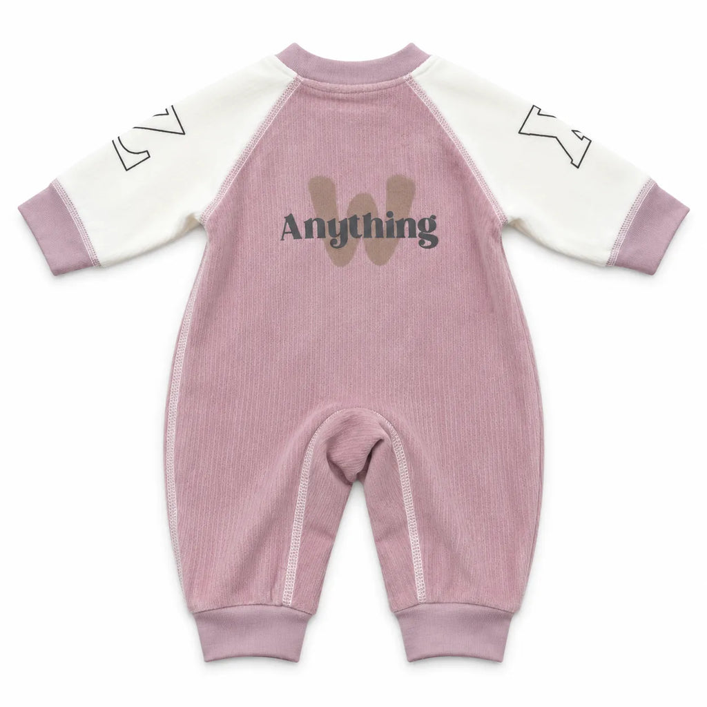 Girls Winter Imported Dust Rose Anything Romper (Size 0 - 6 Months)