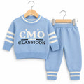 Winter Imported Suiting Sky Blue CMO Print (Size 0 - 18 Months)