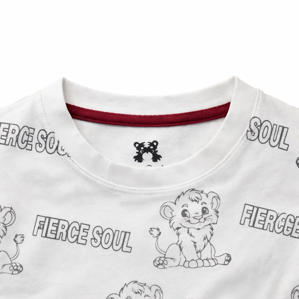 Little Lion Summer Coord Set (2-Piece) - Lil' Cubs