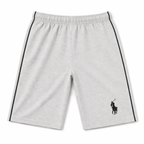Set of five boys' polo shorts with side stripes by lilcubspk, featuring comfortable fit and stylish design for boys.