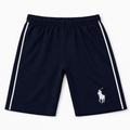Boys Polo Shorts with Sides Stripe (Pack 5 of 5) - Lil' Cubs