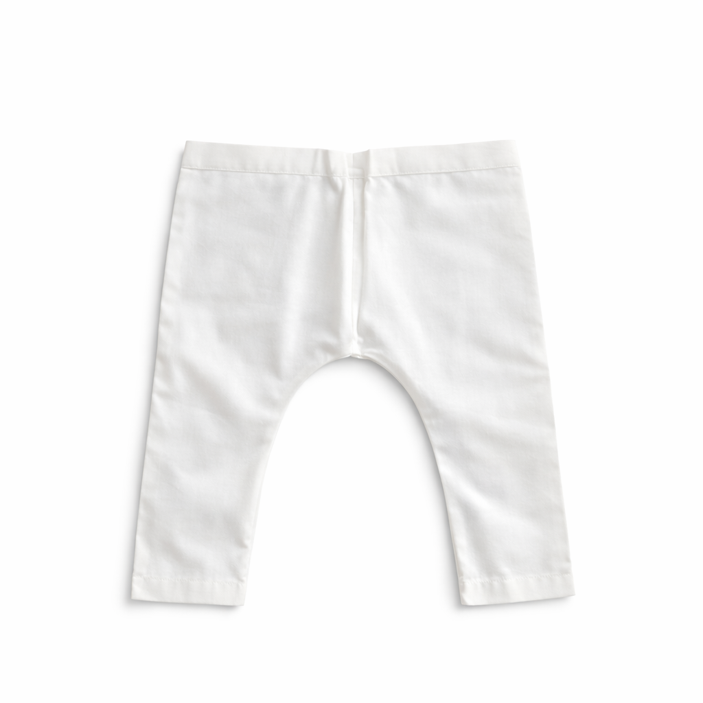 Baby White Shalwar Kameez with Waist Coat - Lil' Cubs