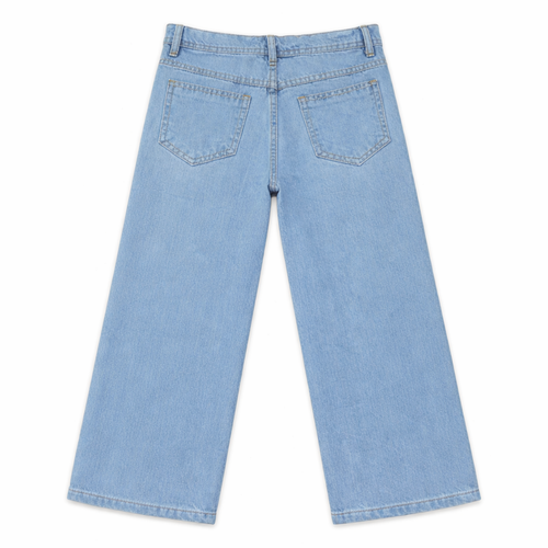 Boys Light Blue Baggy Denim Jeans - Lil' Cubs