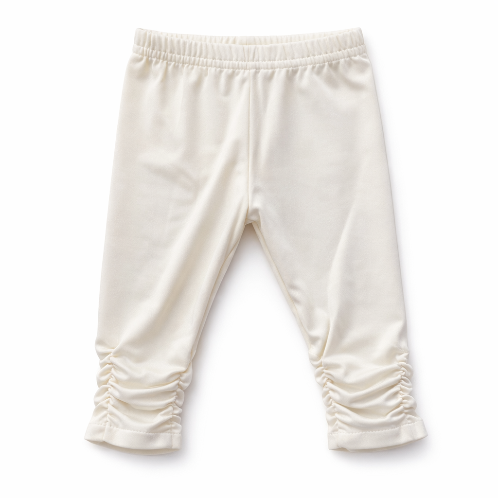 Off White Frock with Lace Work (2-Piece) - Lil' Cubs