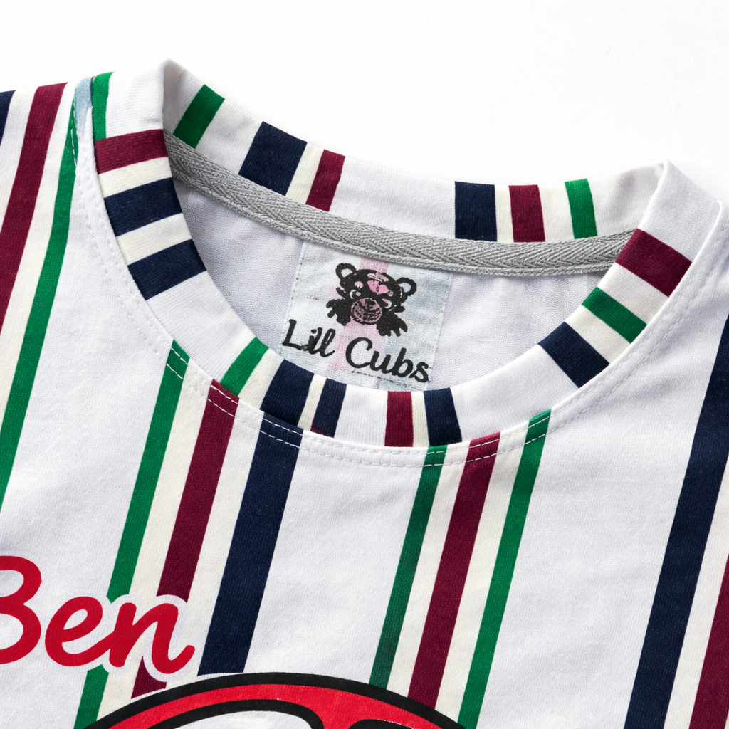 Red Car Summer Coord Set (2-Piece)