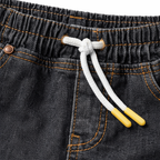 Boys Black Denim Cargo Jeans - Lil' Cubs