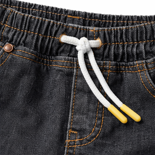 Boys Black Denim Cargo Jeans - Lil' Cubs