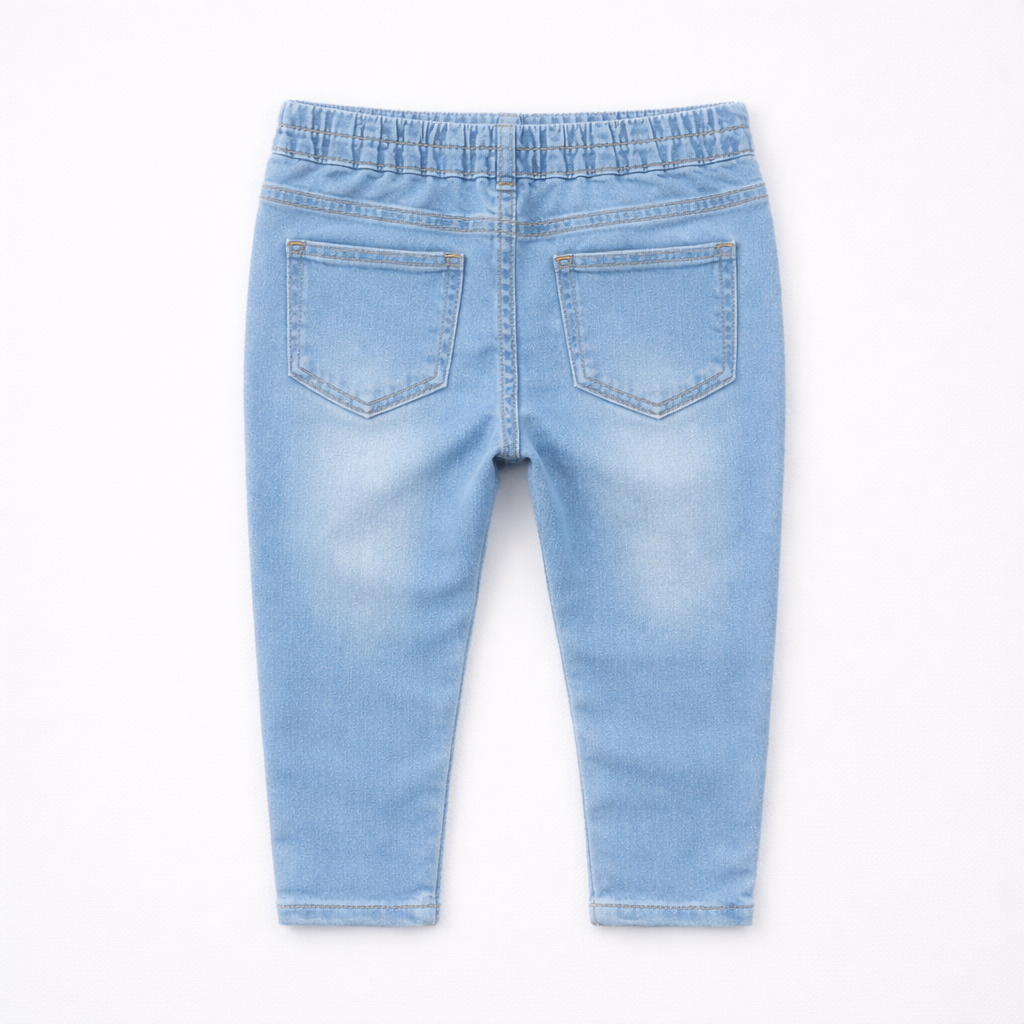 Boys Denim Jeans Collection – Dark, Mid, Light & Teal Blue - Lil' Cubs