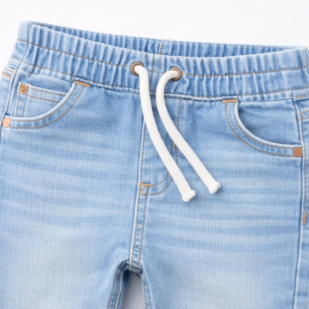 Boys Denim Jeans Collection – Dark, Mid, Light & Teal Blue - Lil' Cubs