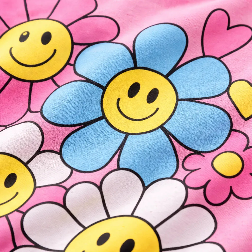 Happy Flowers Pink Summer Coord Set (2-Piece) - Lil' Cubs