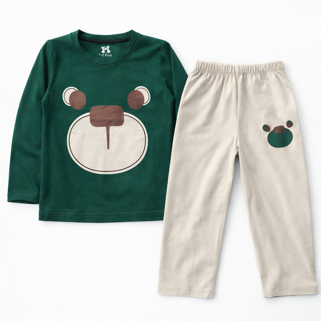 Cuddle Bear Green Summer Coord Set (2-Piece)