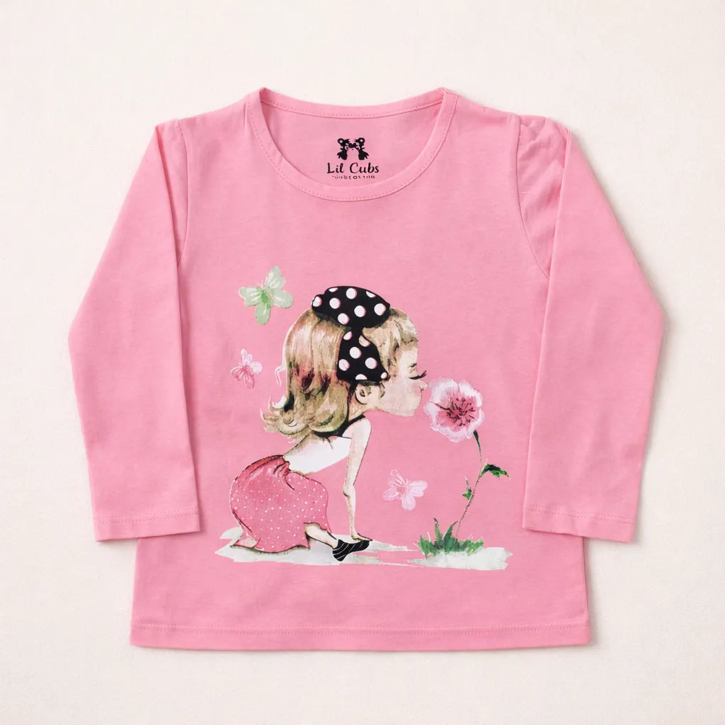 Pink & Black Girl Summer Coord Set (2-Piece) - Lil' Cubs