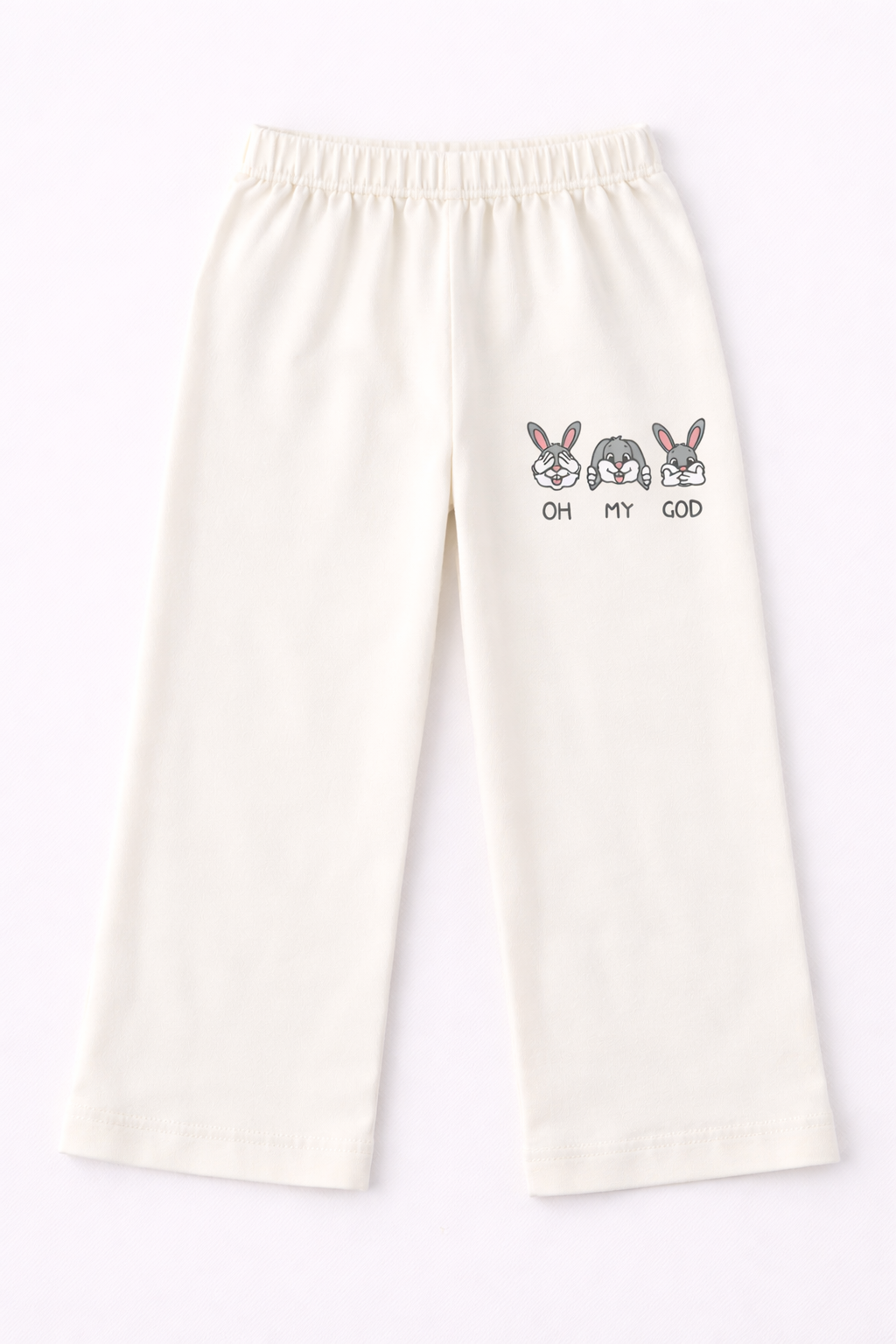Oh My God White Summer Coord Set (2-Piece) - Lil' Cubs