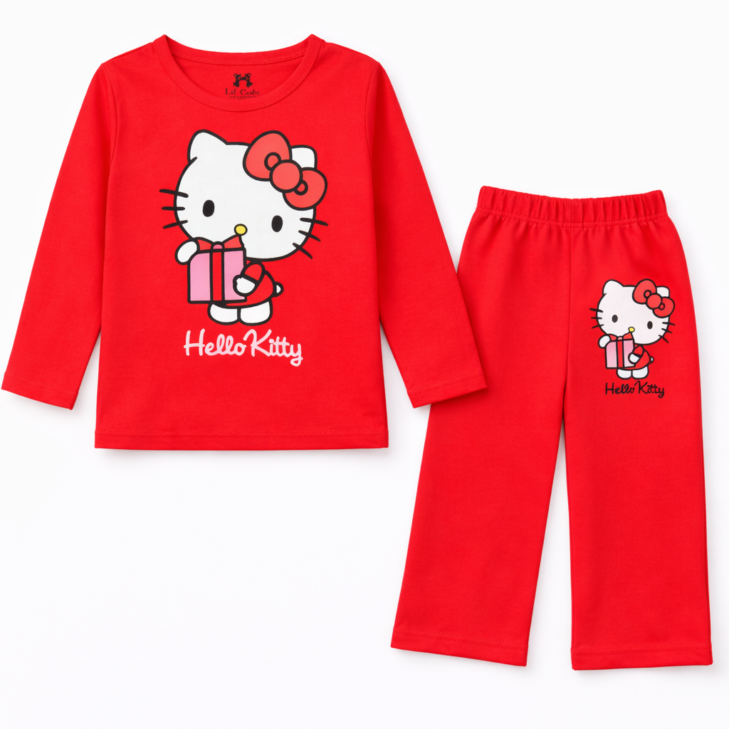 Hello Kitty Red Summer Coord Set (2-Piece)