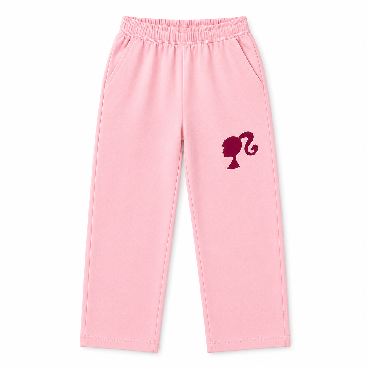 Girls Pink Barbie Summer Coord Set (2 Piece)