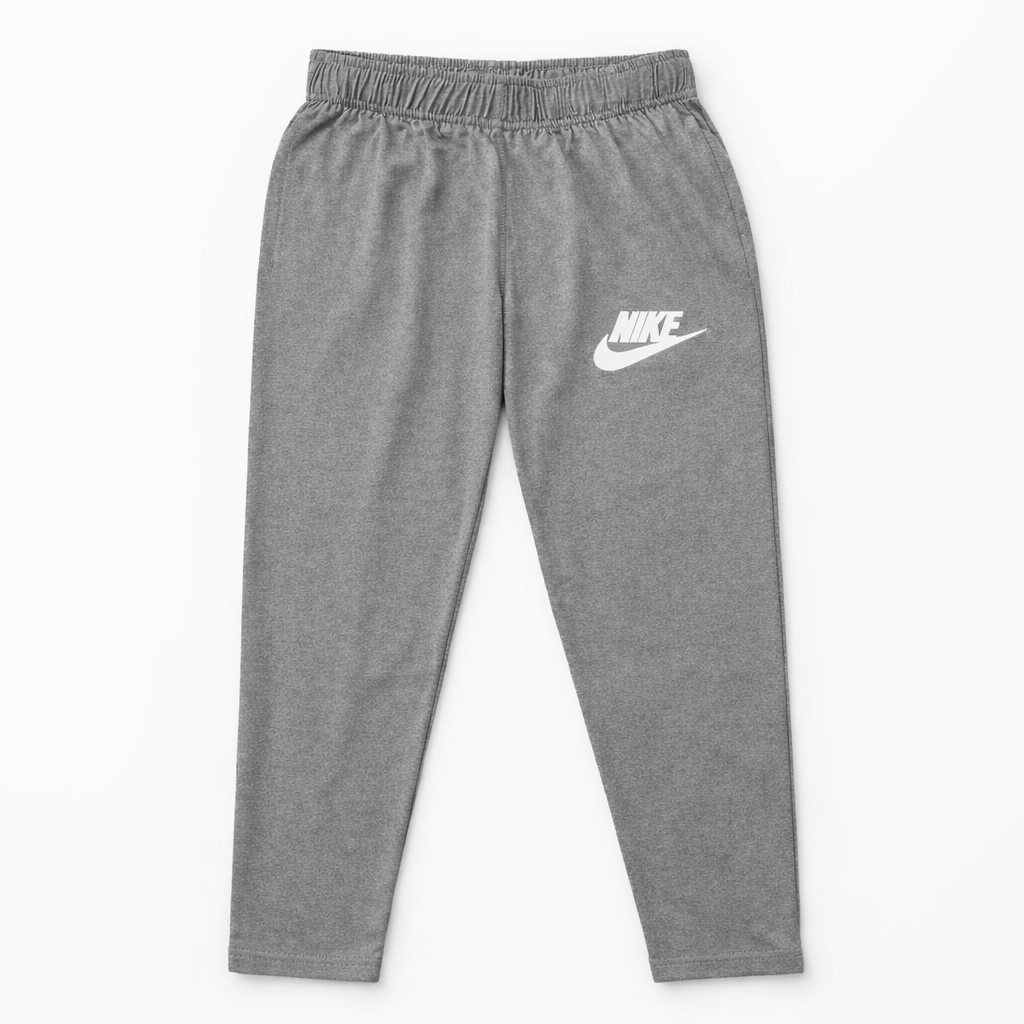 Set of three boys' cotton Nike basic trousers by lilcubspk, shown in a casual, comfortable fit.