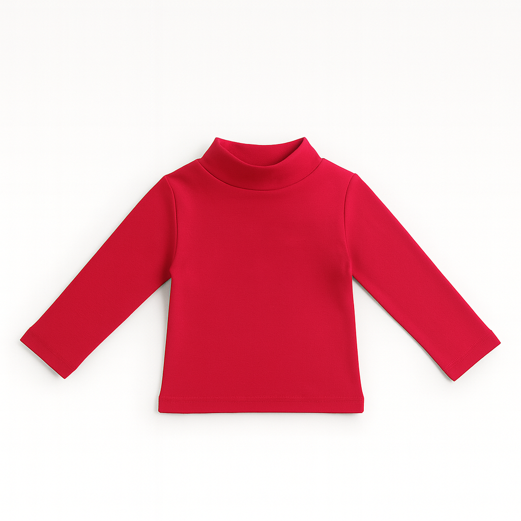 Kids Premium Mockneck – Cozy Everyday Essential (Multiple Colors)