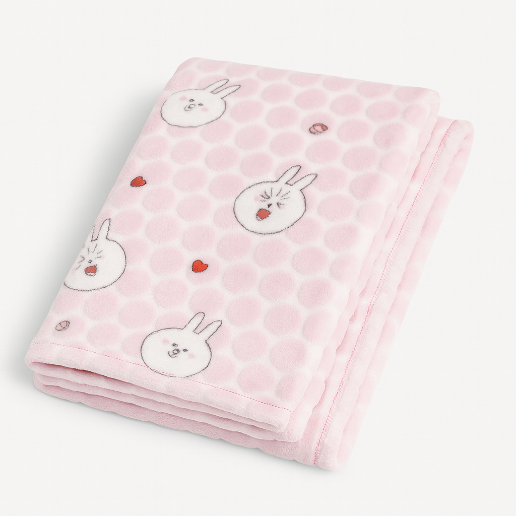 🍼 Soft Fleece Newborn Baby Blanket – Cozy & Ultra-Gentle wrapping sheet