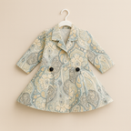 Floral Bloom Belted Dress – Girls (2–8 Years)