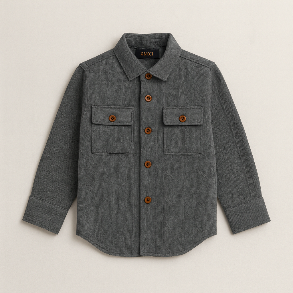 Boys' Long-Sleeve Shirt (Ages 2–12 Years)