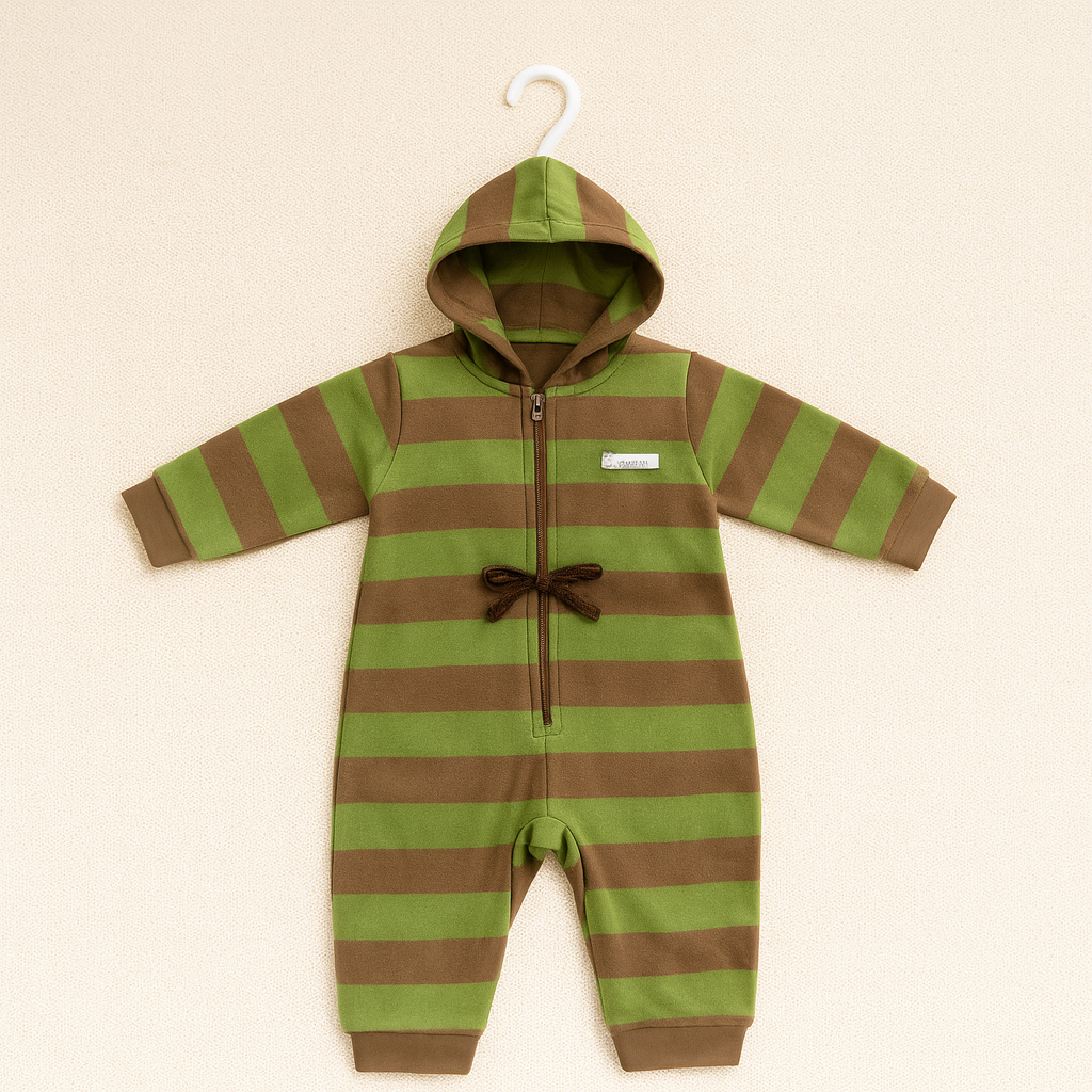 Comfort Fit Hooded Romper