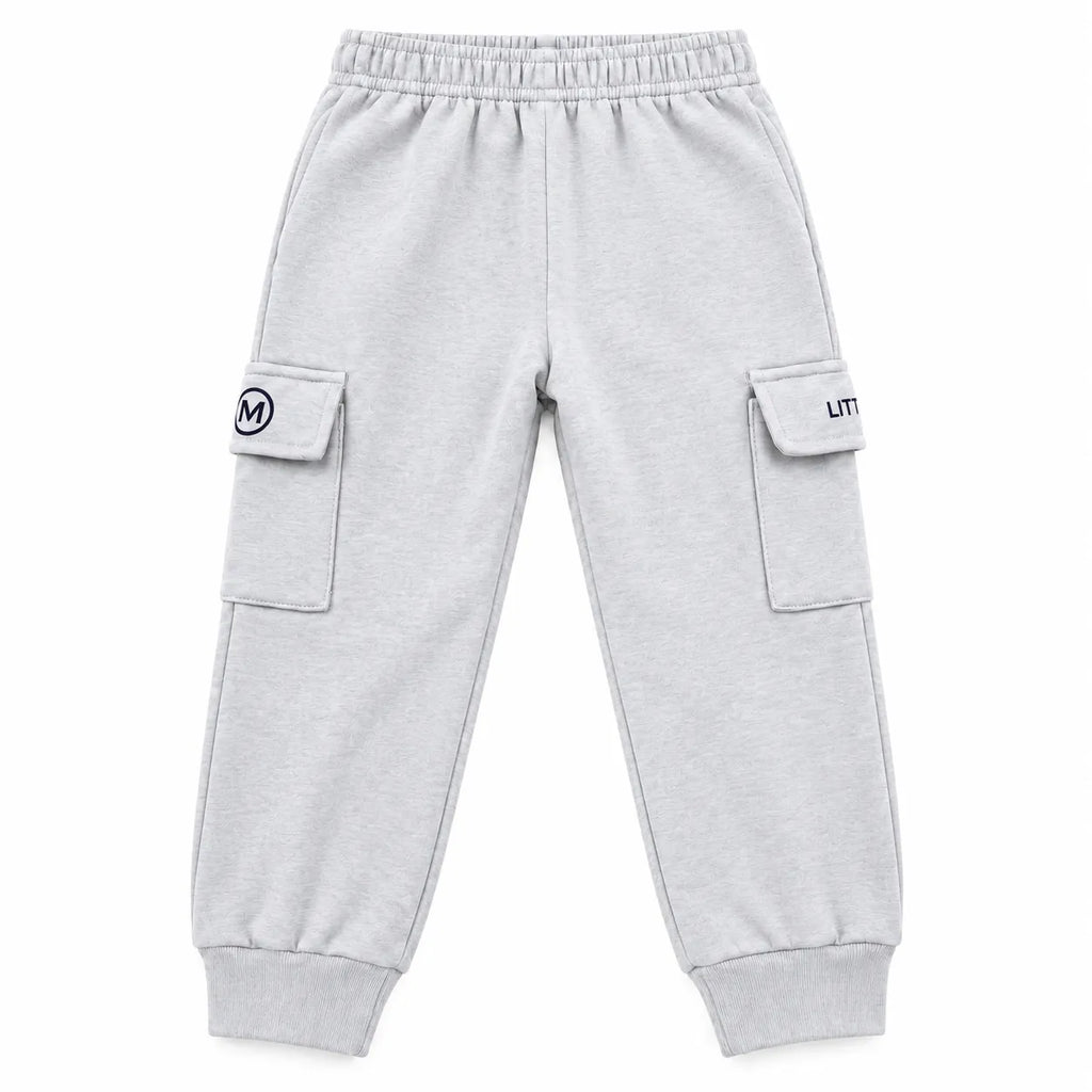 Kids Winter Pack of 5 Fleece Cargo Trouser – 5 Colors (Size 6 Years - 14 Years)