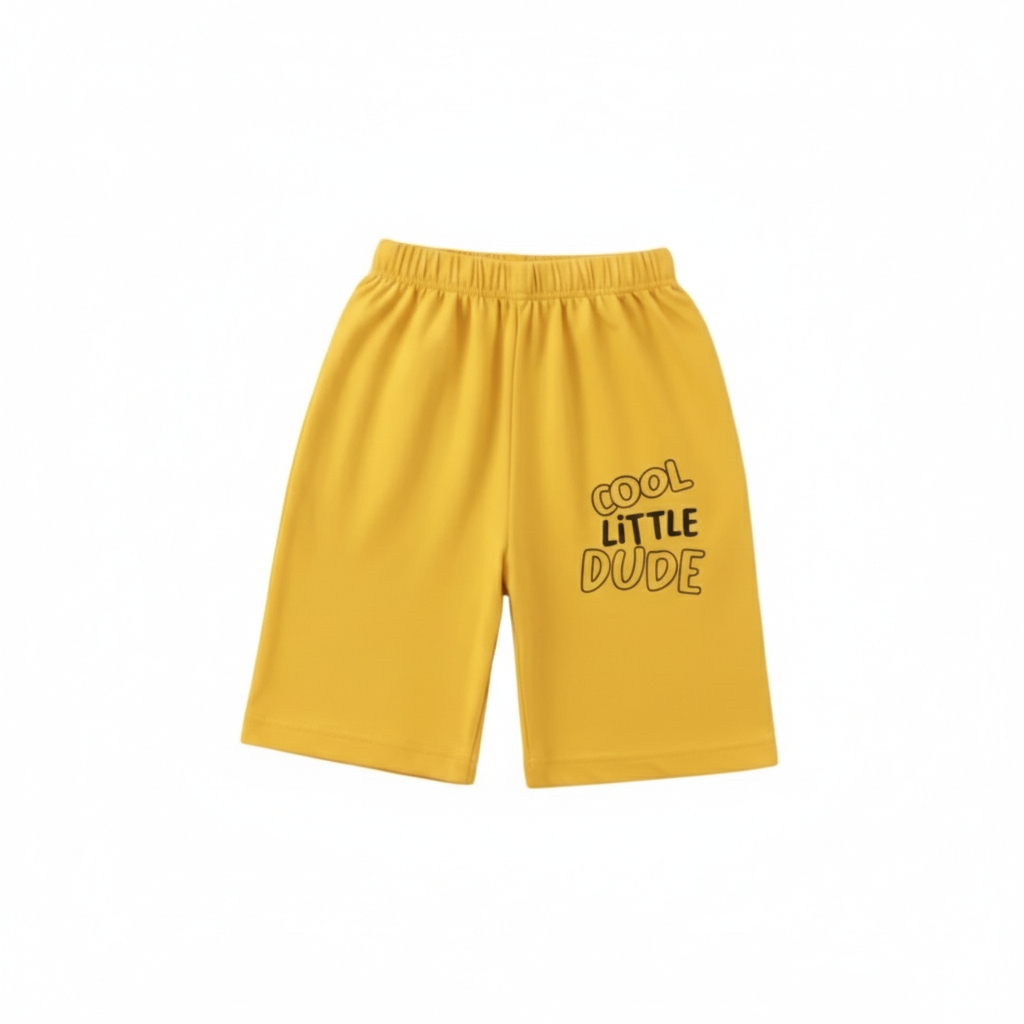 Dino Yellow Summer Coord Set (2-Piece) - Lil' Cubs