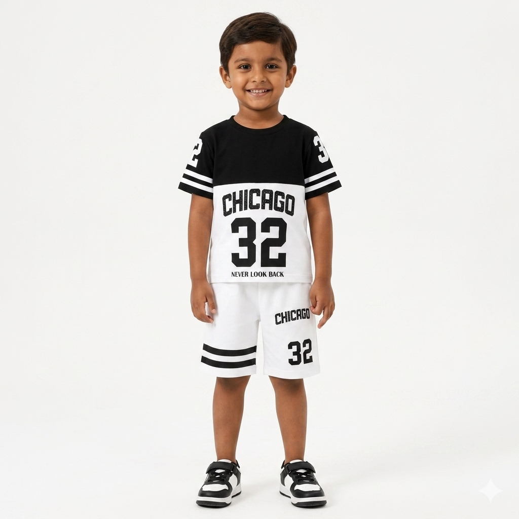 Boys Chicago 32 Summer Coord Set (1–12 Years)
