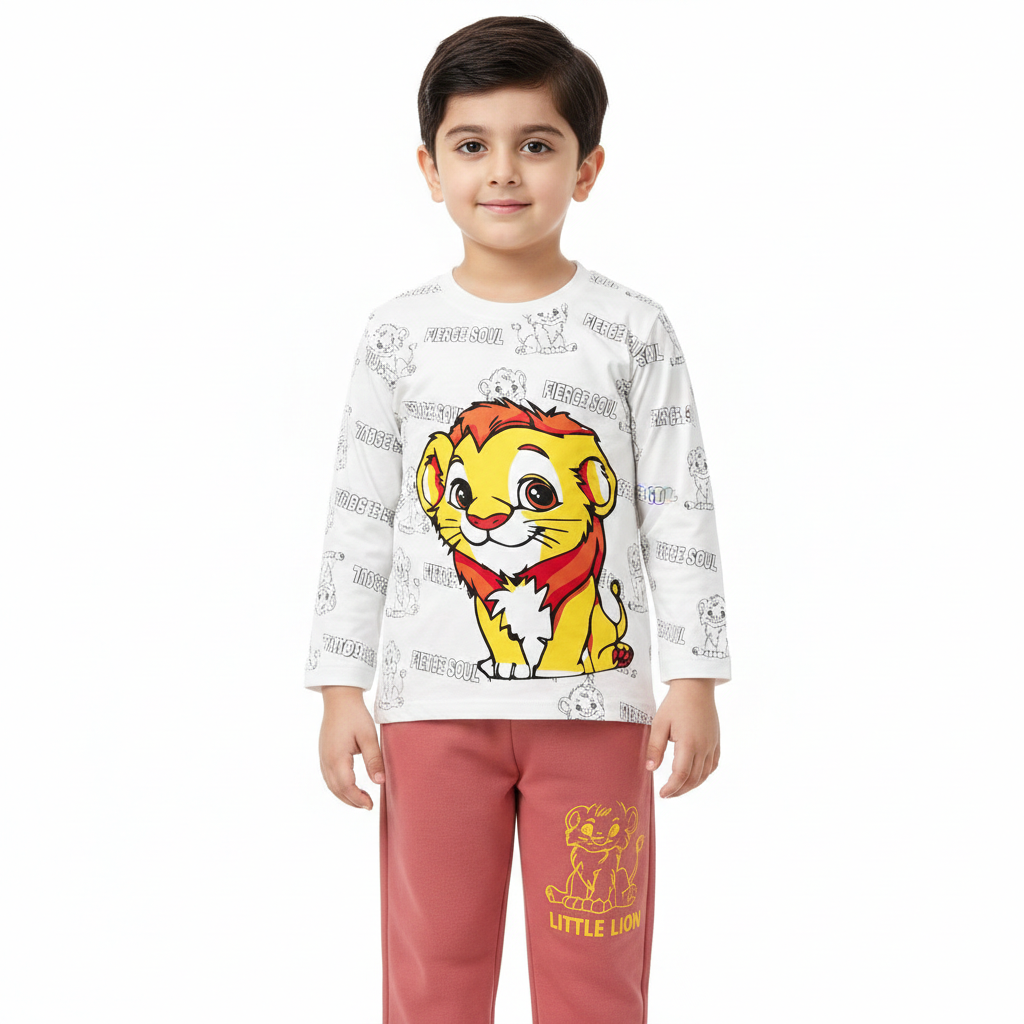 Little Lion Summer Coord Set (2-Piece) - Lil' Cubs