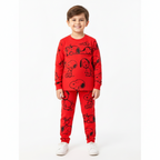 Red Snoppy Print Summer Coord Set (2-Piece) - Lil' Cubs