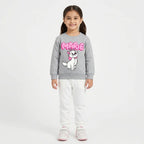Girls Grey Marie Winter Sweatshirt (Size 9 Months - 12 Years)