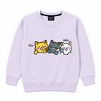 Girls Light Purple Hello Cat Winter Coord Set (2 Piece) - Size 1 - 12 Years