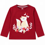 Girls Maroon Squirrel Summer Coord Set (2 Piece) - Size 1 - 12 Years