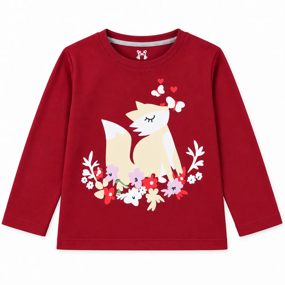 Girls Maroon Squirrel Summer Coord Set (2 Piece) - Size 1 - 12 Years